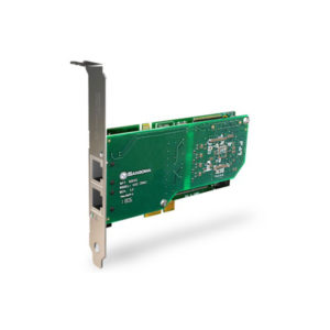 Sangoma 2 Port T1E1J1 PCIe Card With Echo Cancellation